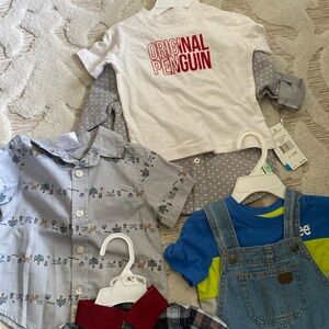 Baby boys lot nwt size 12-18 months